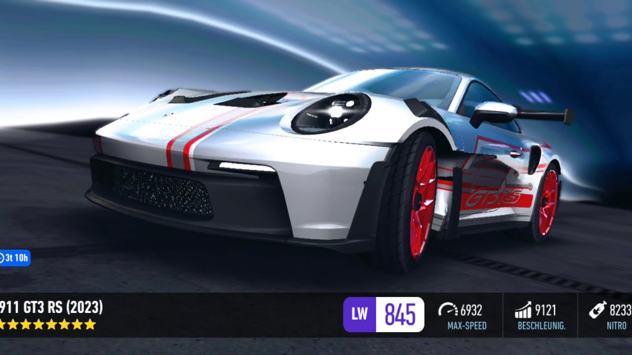 Porsche 911 GT3 RS (2023) upgraded to 8★ | Need For Speed™ No Limits