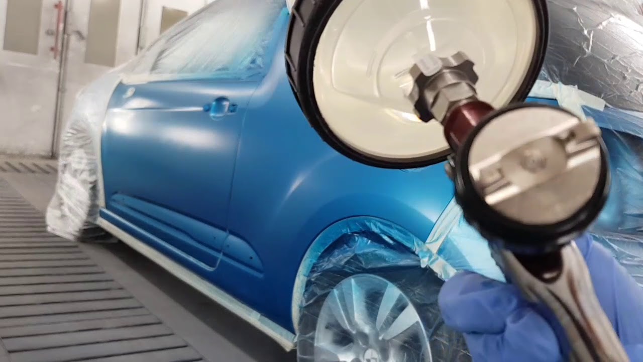 Car painting (Standox,standoblue)