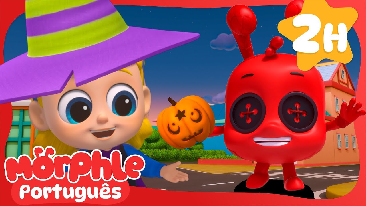 Frankenmorphle! | 2 HORAS DE MORPHLE HALLOWEEN! | Morphle em Português | Desenhos Animados Infantis