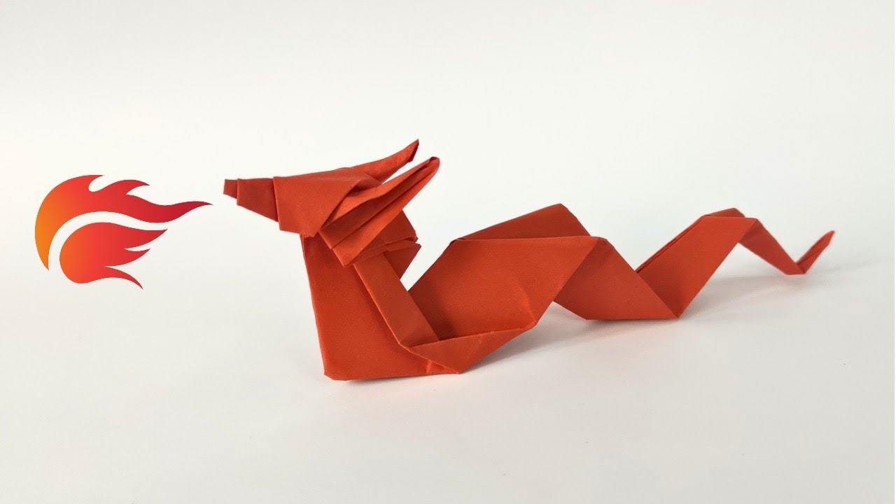Origami WATER DRAGON | How to make a paper dragon