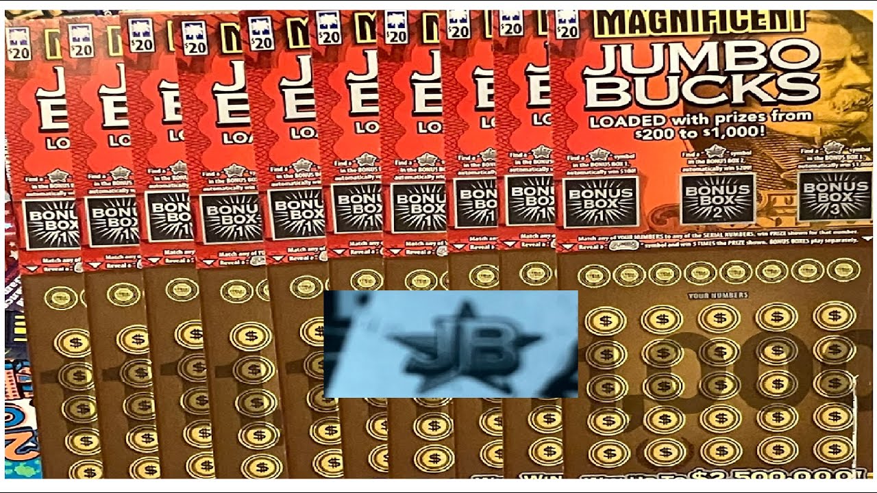 SC Magnificent JUMBO Bucks Instant Scratch Off Lottery Tickets 14-23 Claimer 💵!.