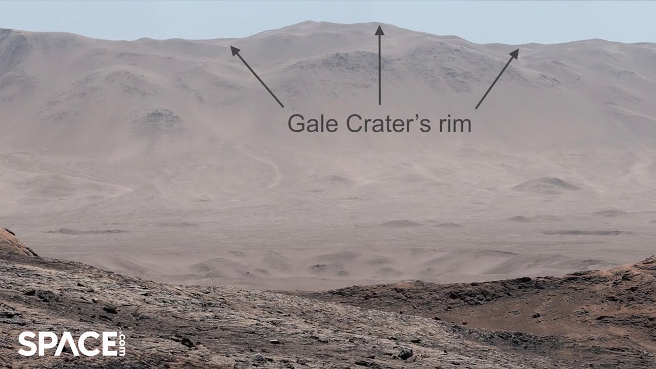 Curiosity rover on Mars captures amazing panorama of Gale Crater&rsquo;s rim