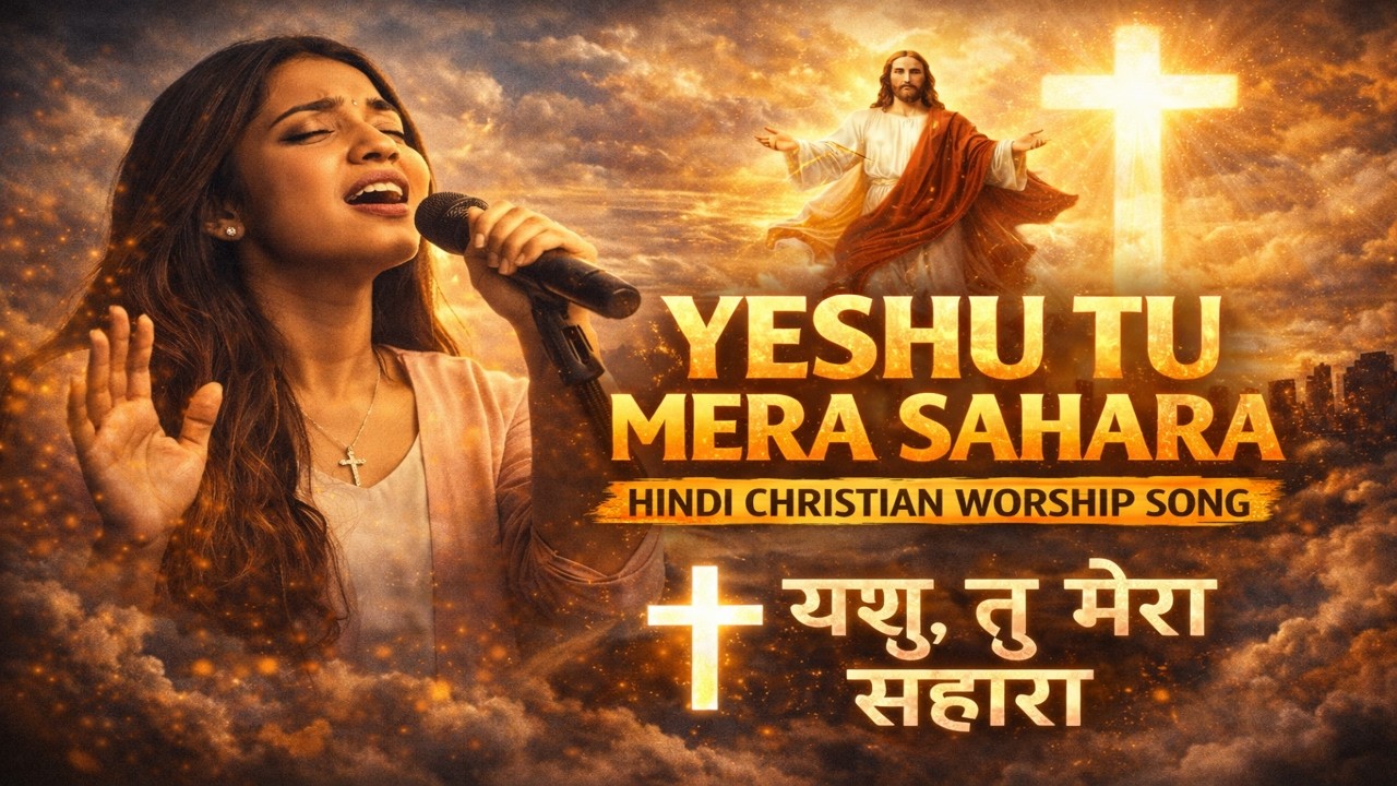 Yeshu Tu Mera Sahara Hindi Christian Worship Song #gospelmusic #christianity   #christianmusic