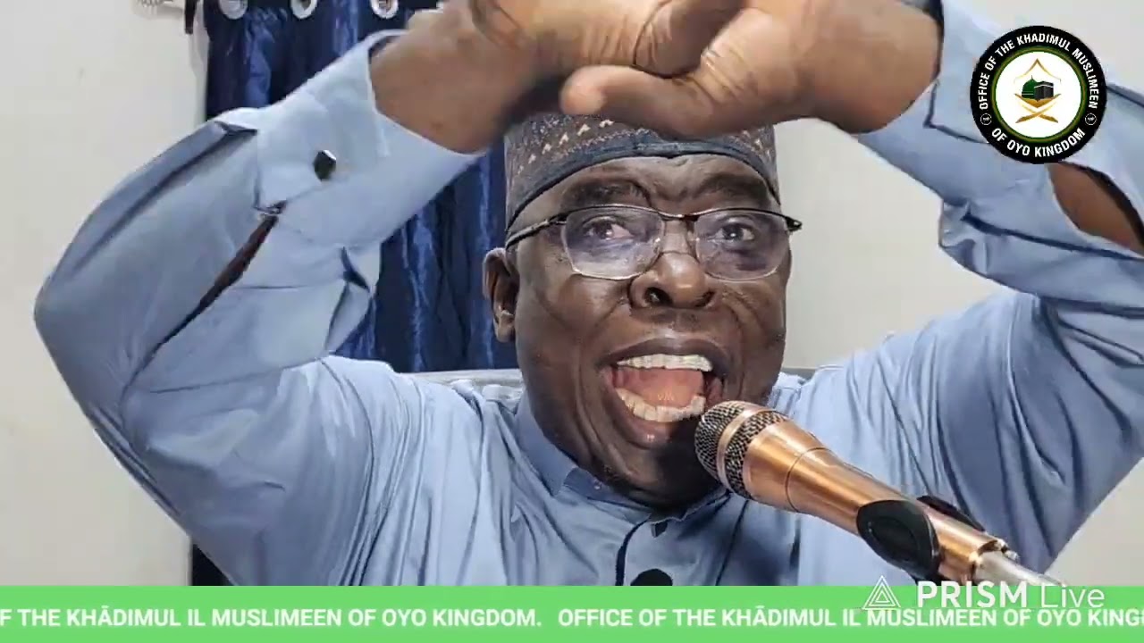 EARLY WEEKLY JUM'AH LECTURE BY IMAM DAUD TIJANI IGI-OGUN. 