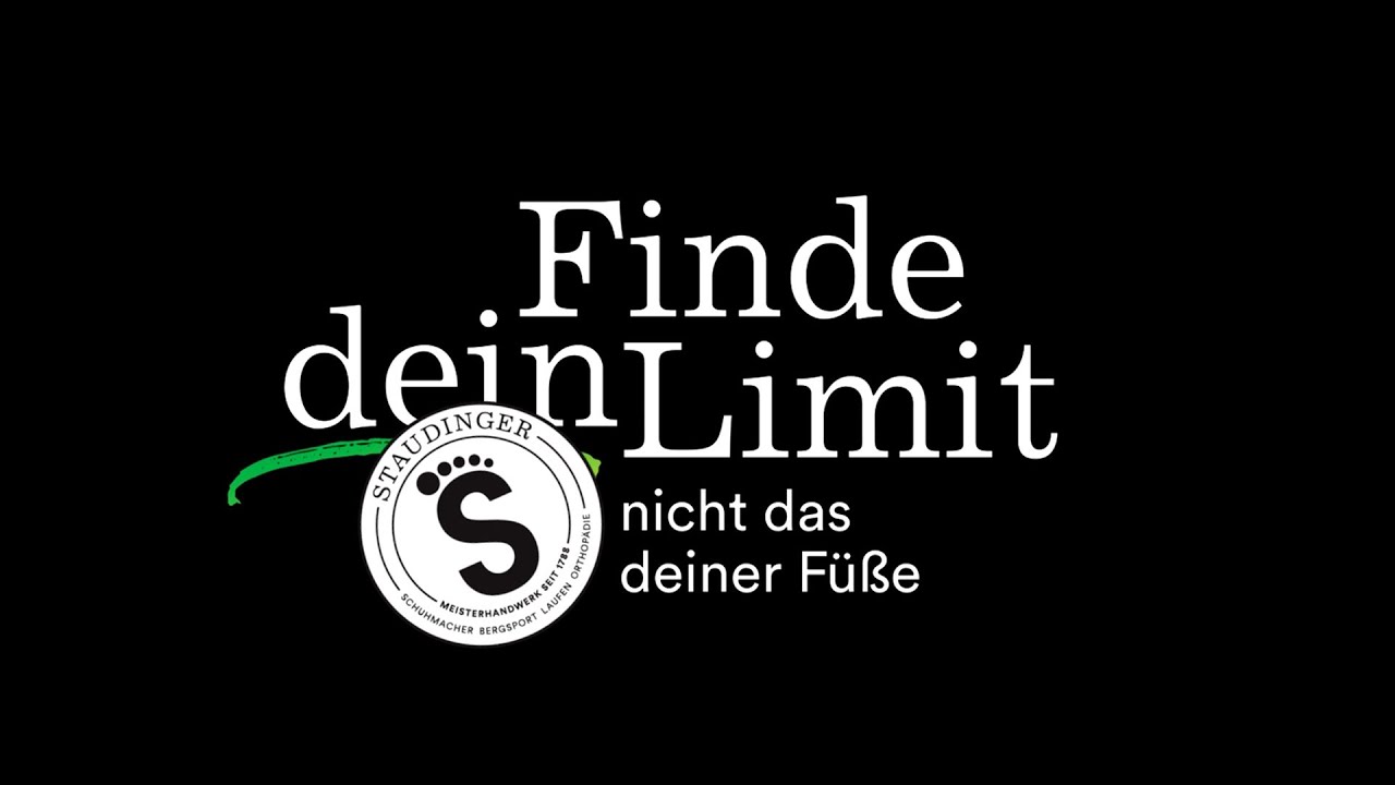 Schuh Staudinger - Finde dein Limit