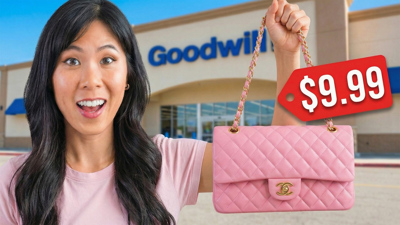 I Tried LUXURY SHOPPING at Every Thrift Store!