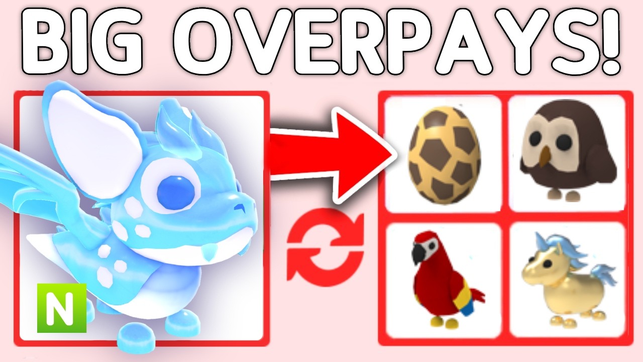 Trading The FIRST NEON DUSK DRAGON In Adopt Me!