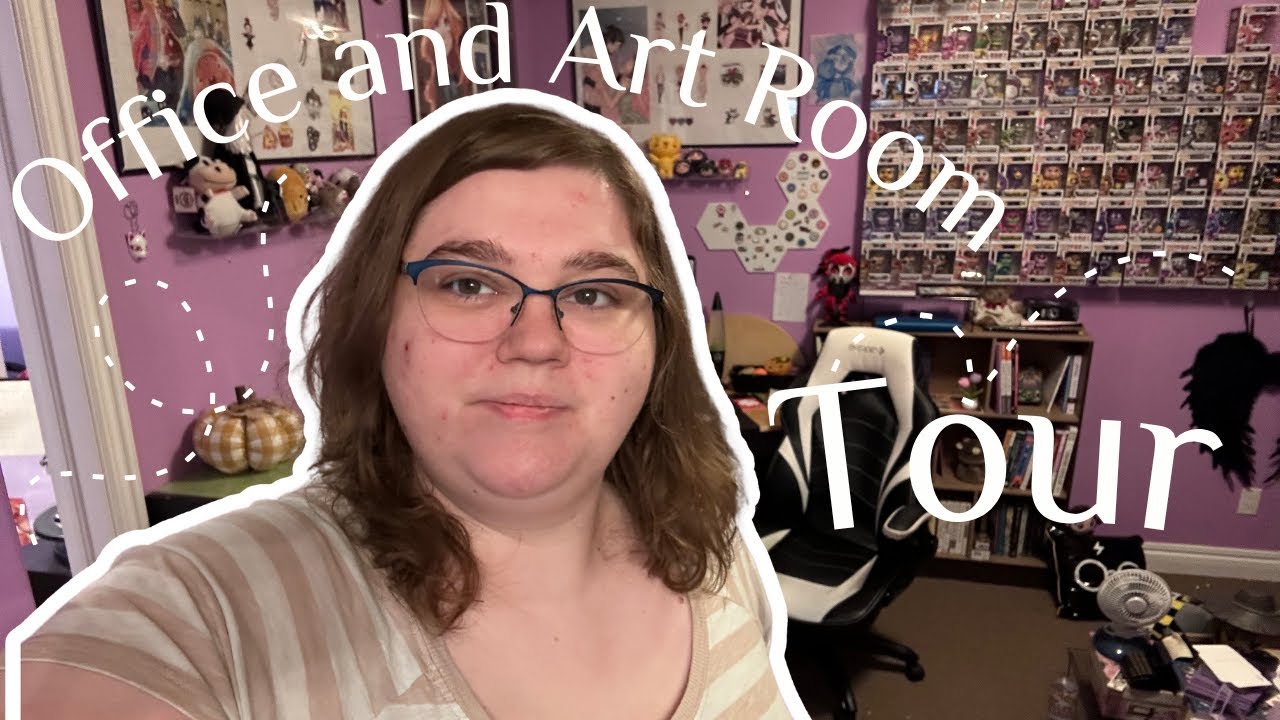 Office and Art Room Tour