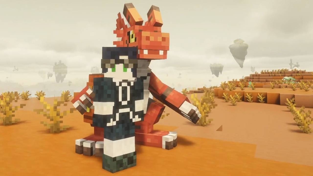 Raising Digimon in Minecraft is fun