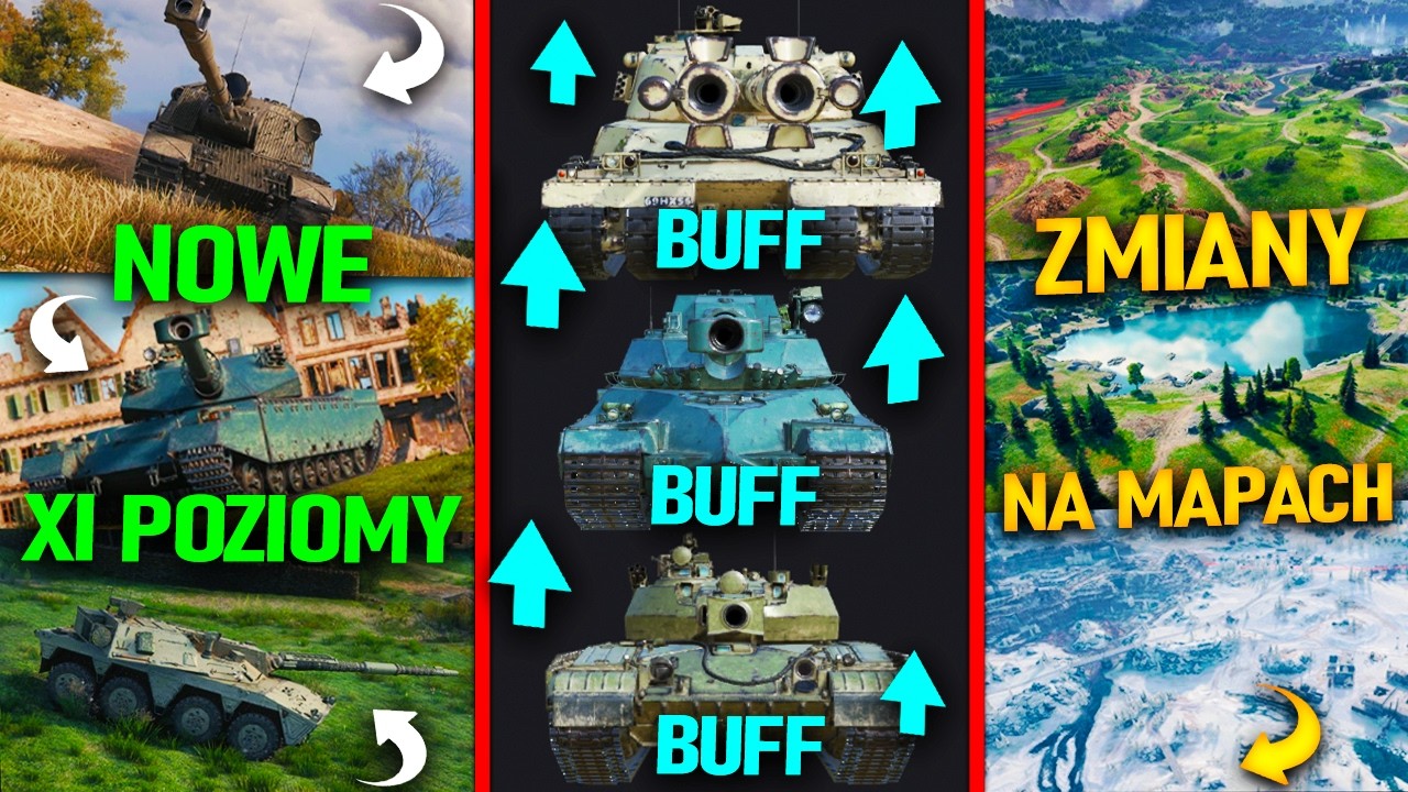 NOWA MAPA, BUFFY I WIELE INNYCH ZMIAN - Sprawdzam nowy serwer testowy!