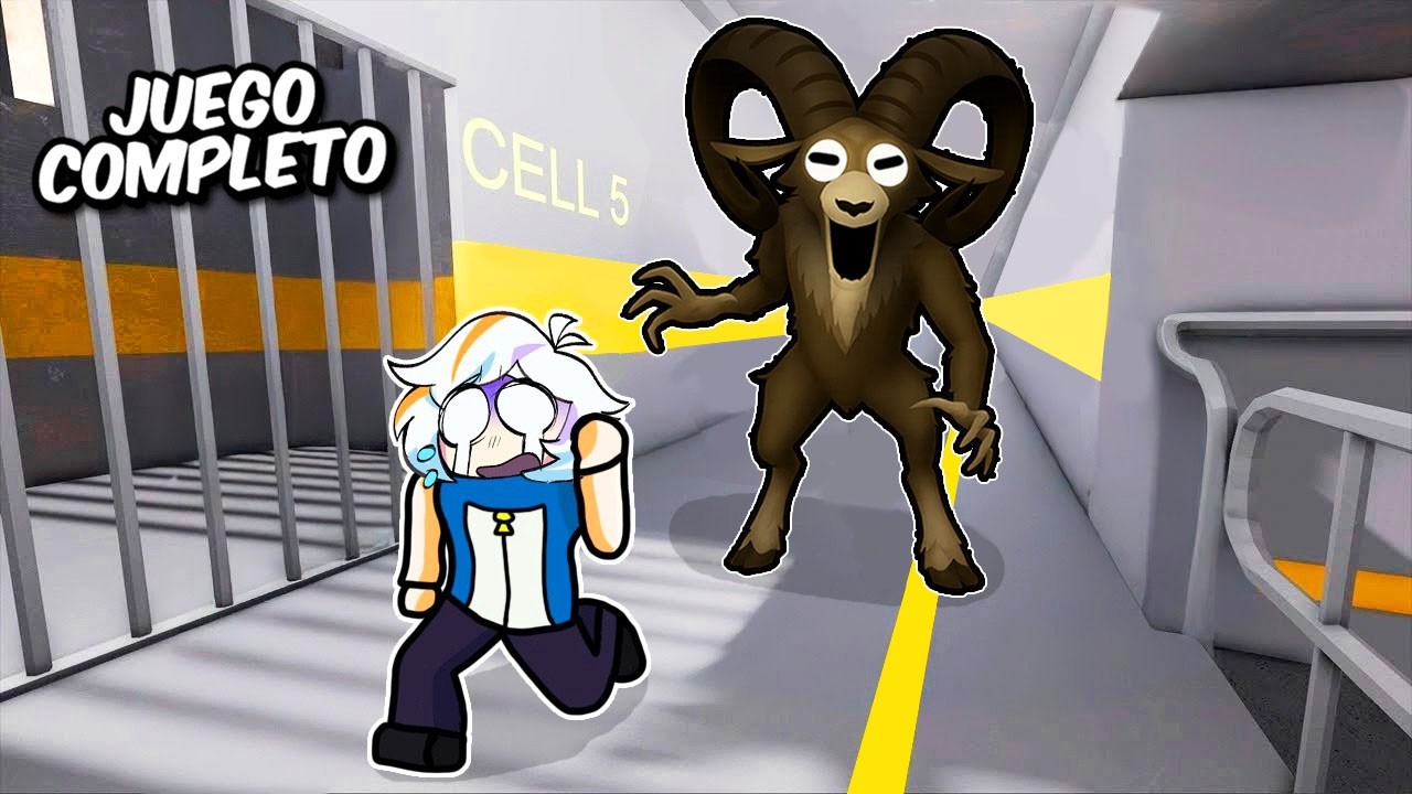 ESCAPA DE LA PRISION DE LA CABRA MALVADA COMPLETO (99 NOCHES EN EL BOSQUE BARRY'S PRISON RUN ROBLOX)