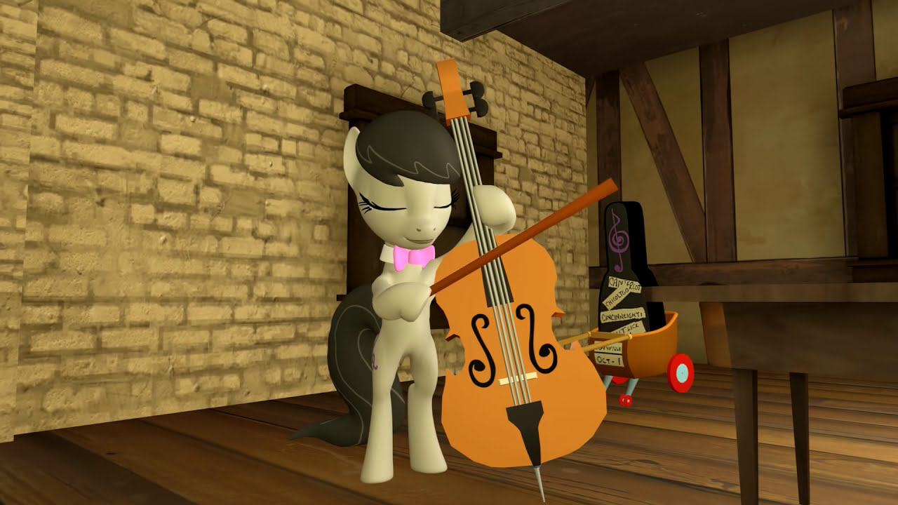 Vinyl Scratch and Octavia