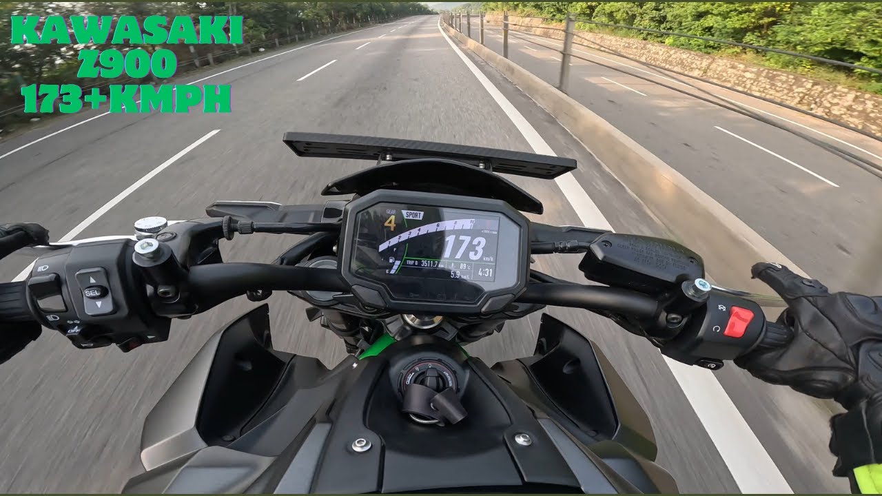 Kawasaki Z900 First Ride | 173+KMPH | Unleashing the Beast [4K]