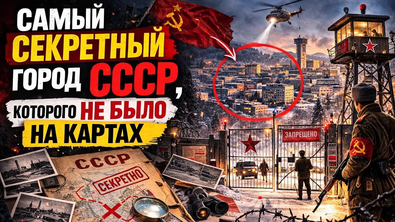 Самый Секретный Город СССР, Которого Нет на Картах