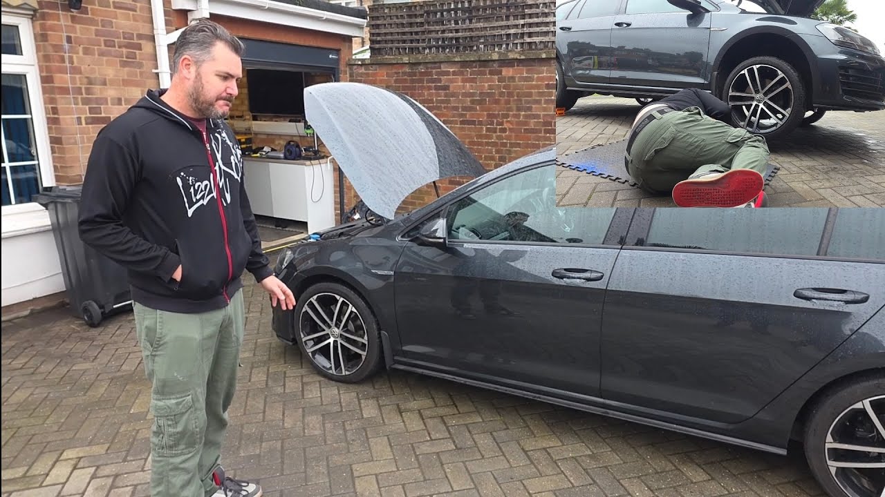 VW Golf GTD Estate: Front Bumper, Grille and trims replacement after discovering Head Gasket Fail