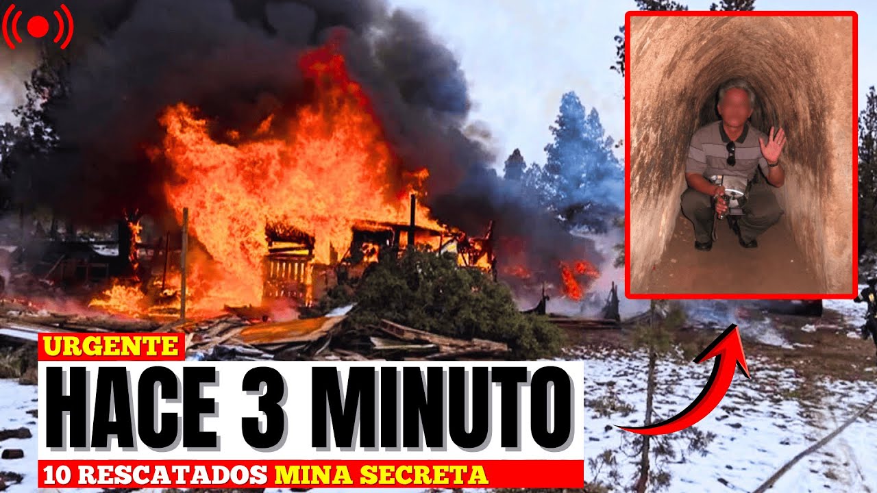¡MINA CLANDESTINA AL DESCUBIERTO! GAFES RESCATAN 10 MINEROS y HALLAN 20 TONELADAS de ORO de CHAPITOS