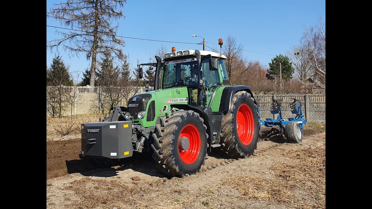 Orka i siew owsa 2022 FENDT 818 & RABĘ-WERK & AGRO-LIFT