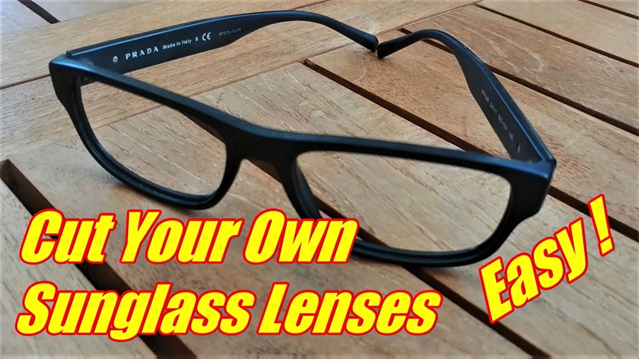 How To Cut Lenses to Fit Your Frames