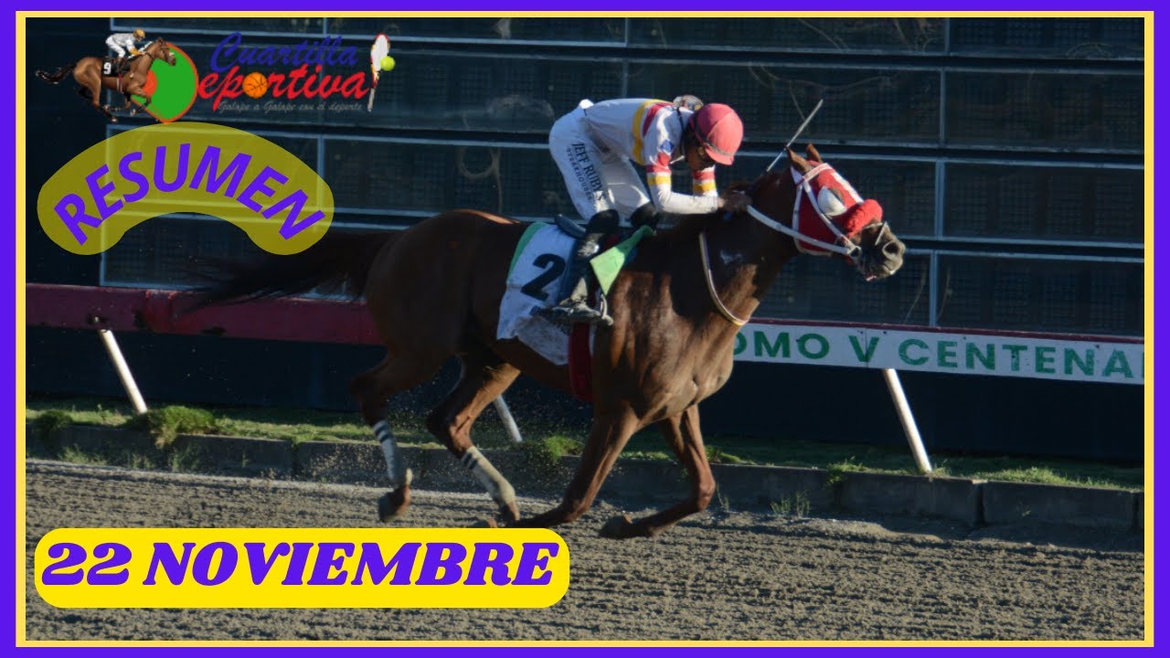 ✅RESUMEN 📽 sábado 22 NOVIEMBRE 2025, carreras caballos🏇 en el V Centenario💰