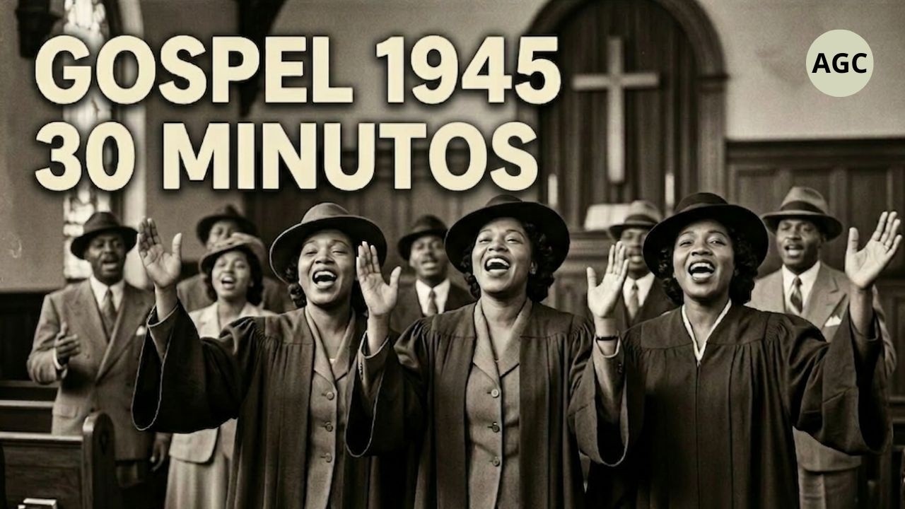 🎶 Gospel 1945 “La Gloria de Cristo” |  Música Cristiana Tradicional que Toca el Alma 🙌