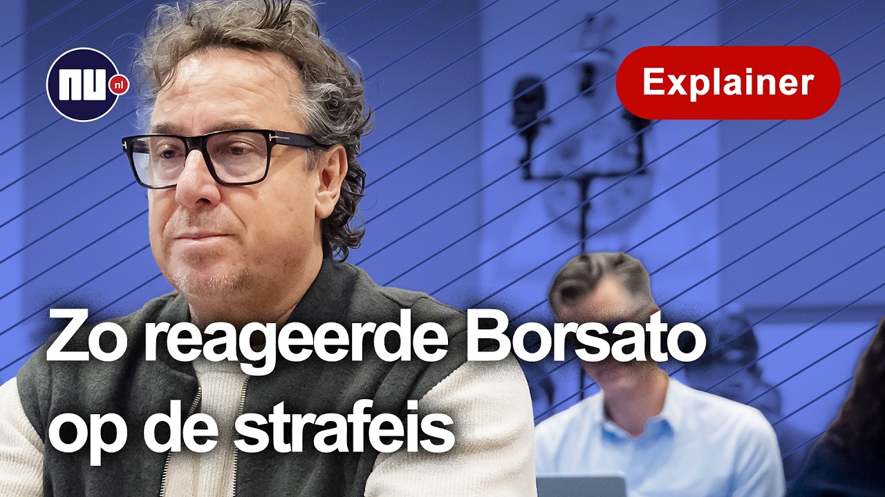 Zo reageerde Marco Borsato op de strafeis: 'Pakte z'n hoofd vast'