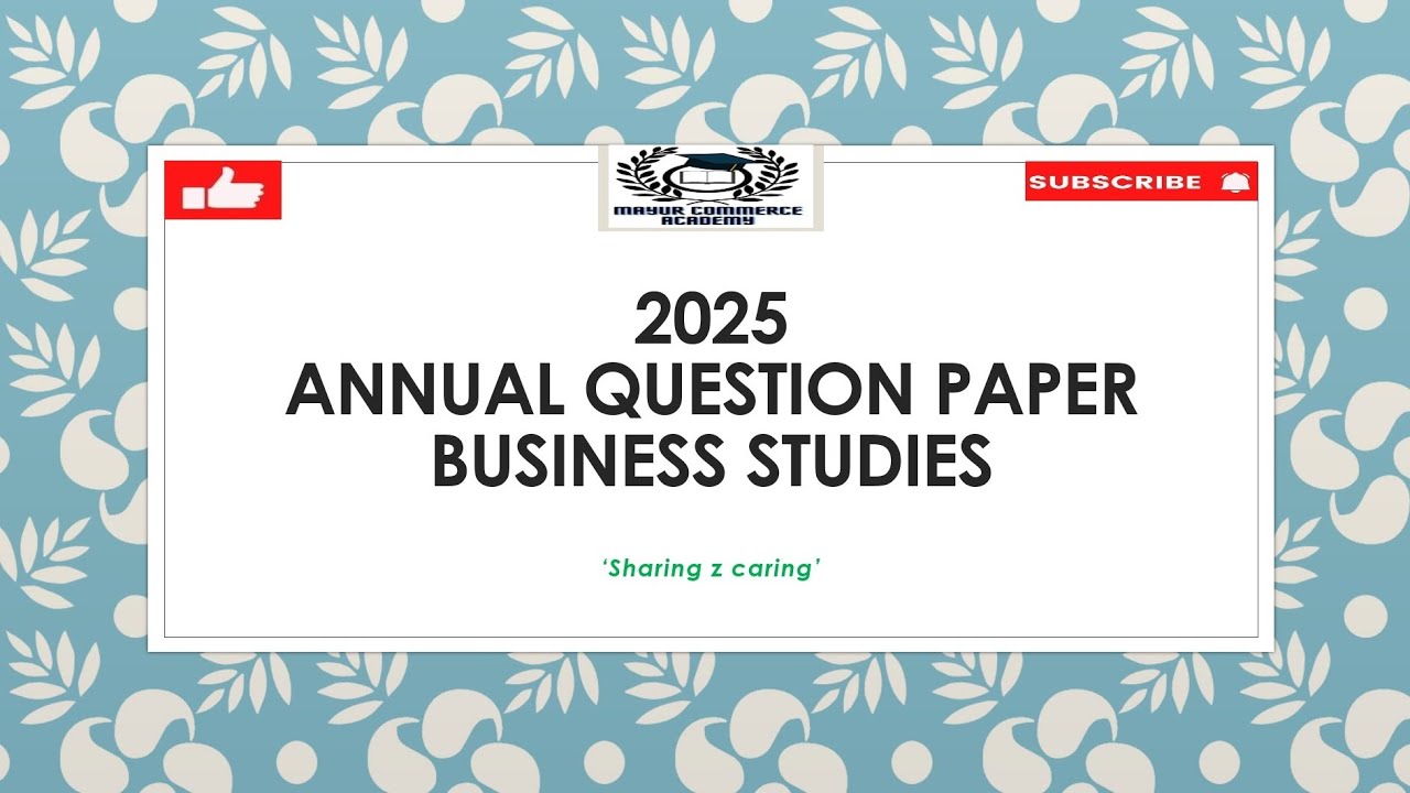 CHSE +2 COMMERCE/2025 PYQ/BSM