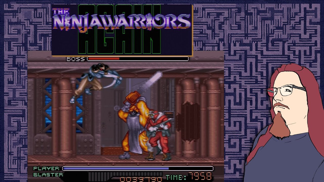 Robot Ninja Beat 'em Up | Wulfon Plays Ninja Warriors Again (SNES)