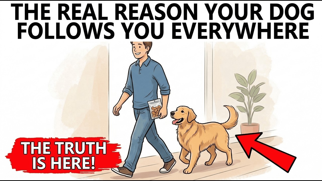 The Real Reason Your Dog Follows You Everywhere