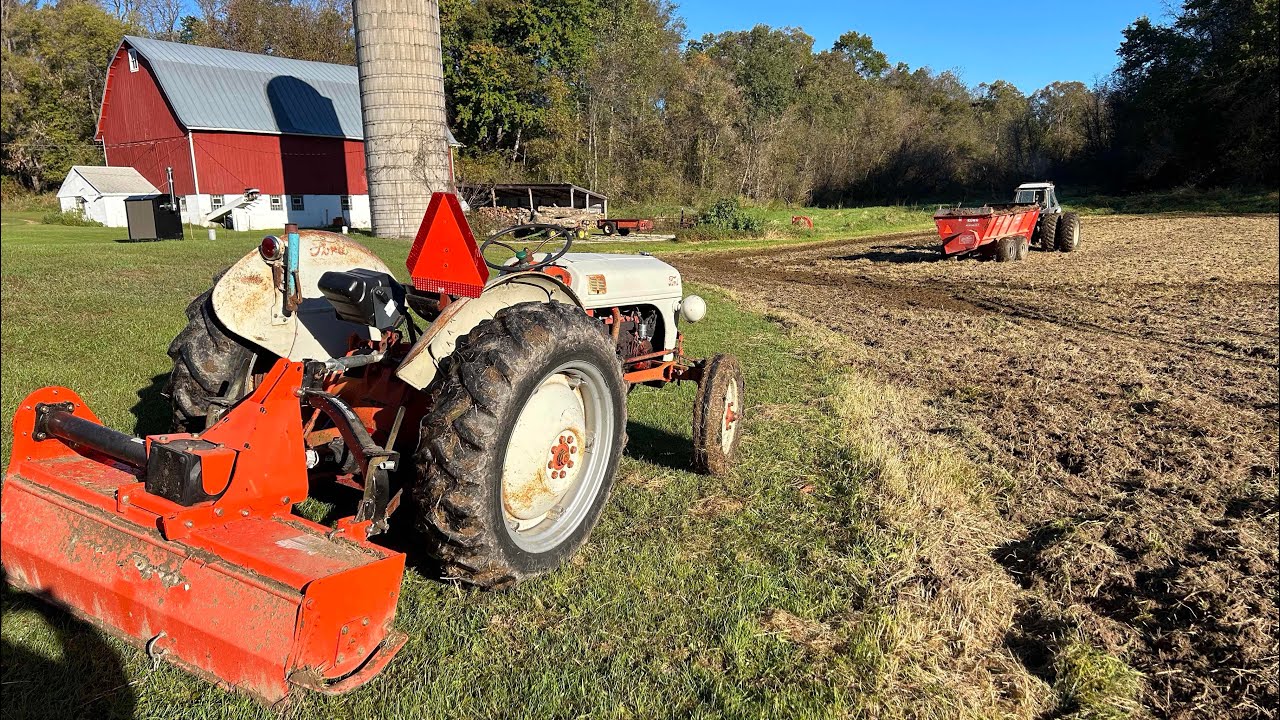 Garden Tilling with the Ford 8N 