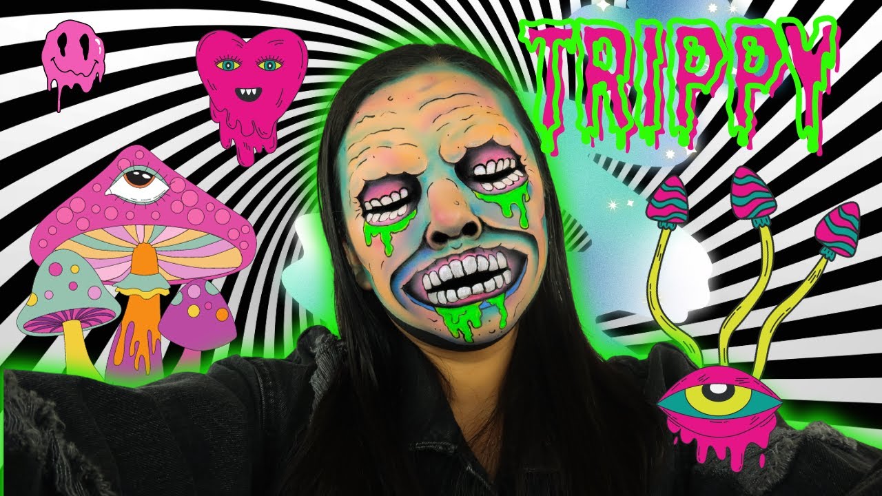 TRIPPY Psychedelic Halloween Makeup