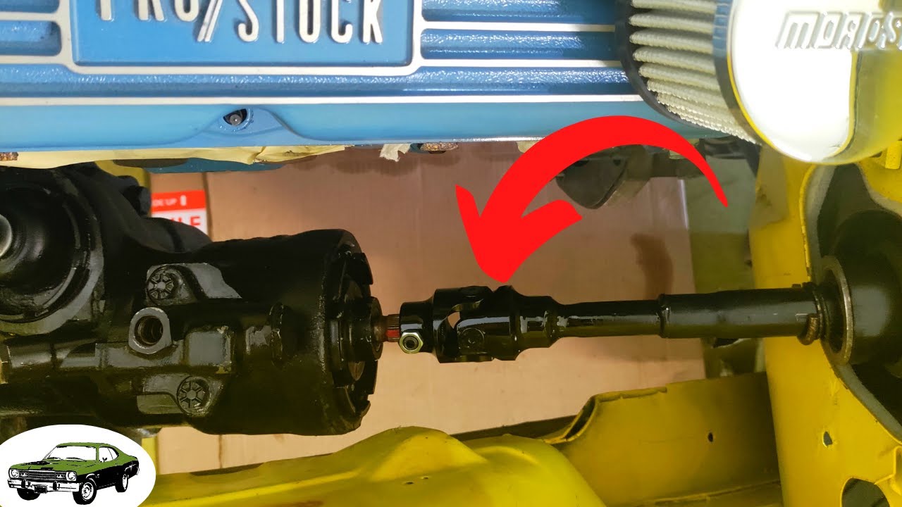 Sloppy Steering FIX with a Borgeson Universal Joint