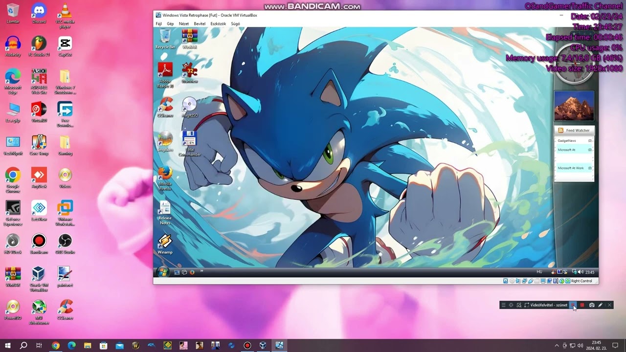 Windows Vista Retrophase in VirtualBox