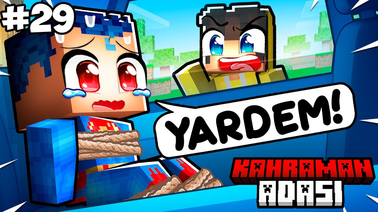 Kahramanı Kim Çaldı? #29 😱 | Minecraft Kahraman Adası