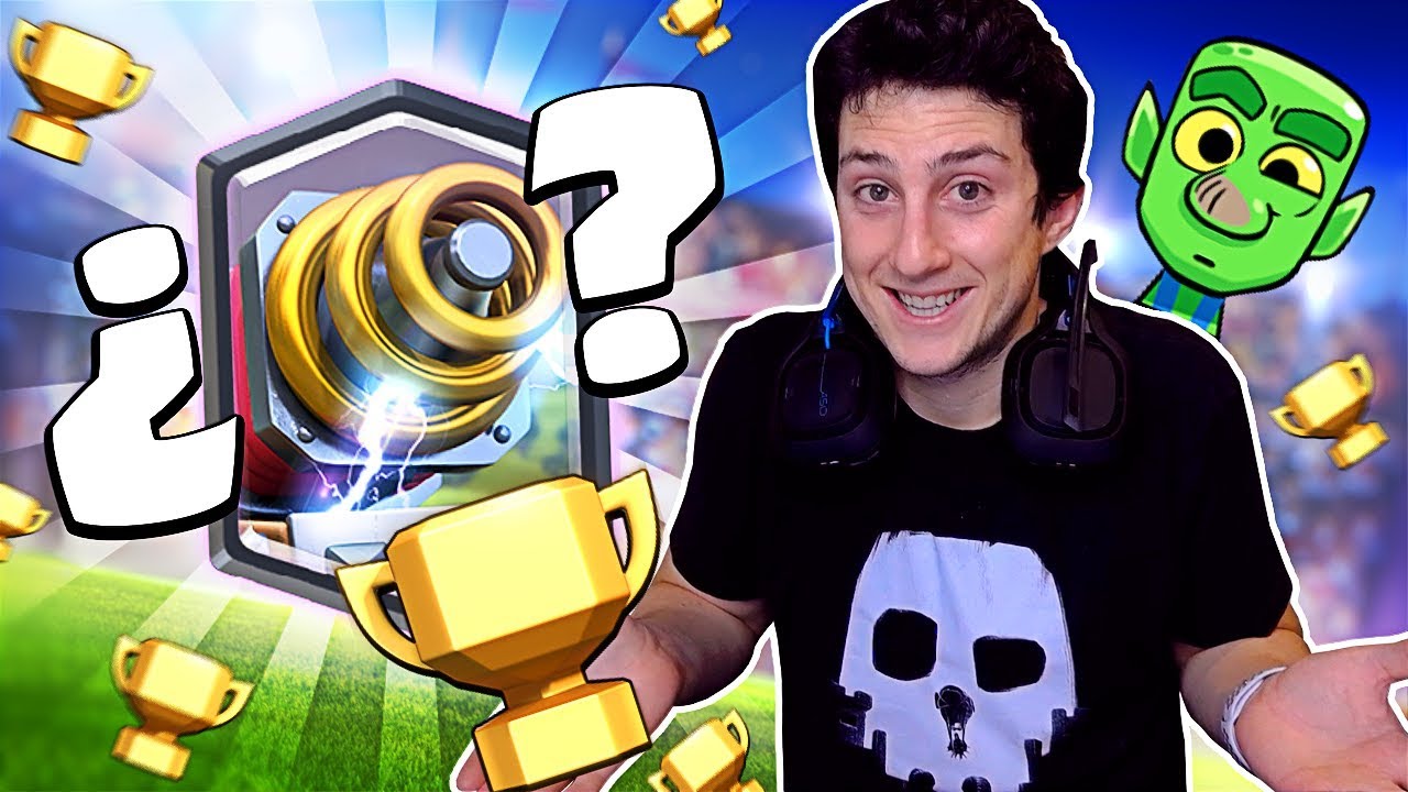 ¿ PODRE SUBIR COPAS CON CHISPITAS en Clash Royale ? - WithZack
