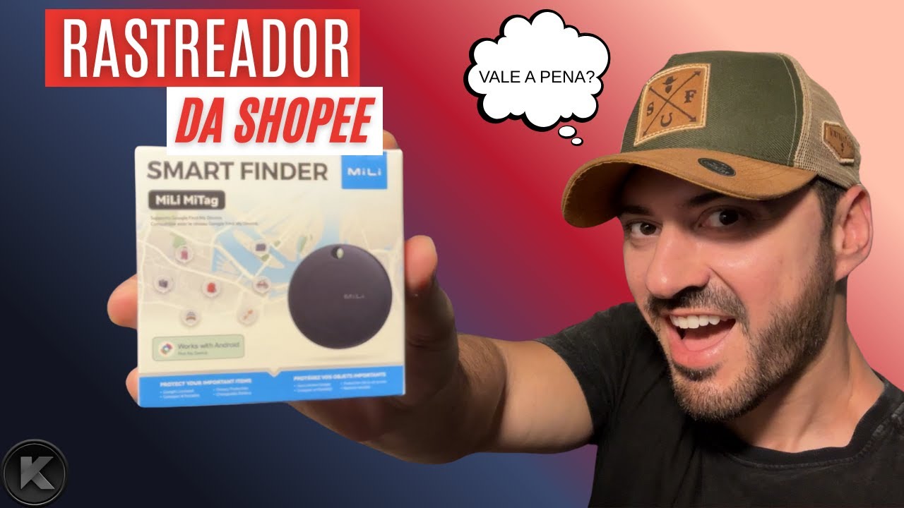 COMPREI O RASTREADOR  DA SHOPEE, VALE A PENA?