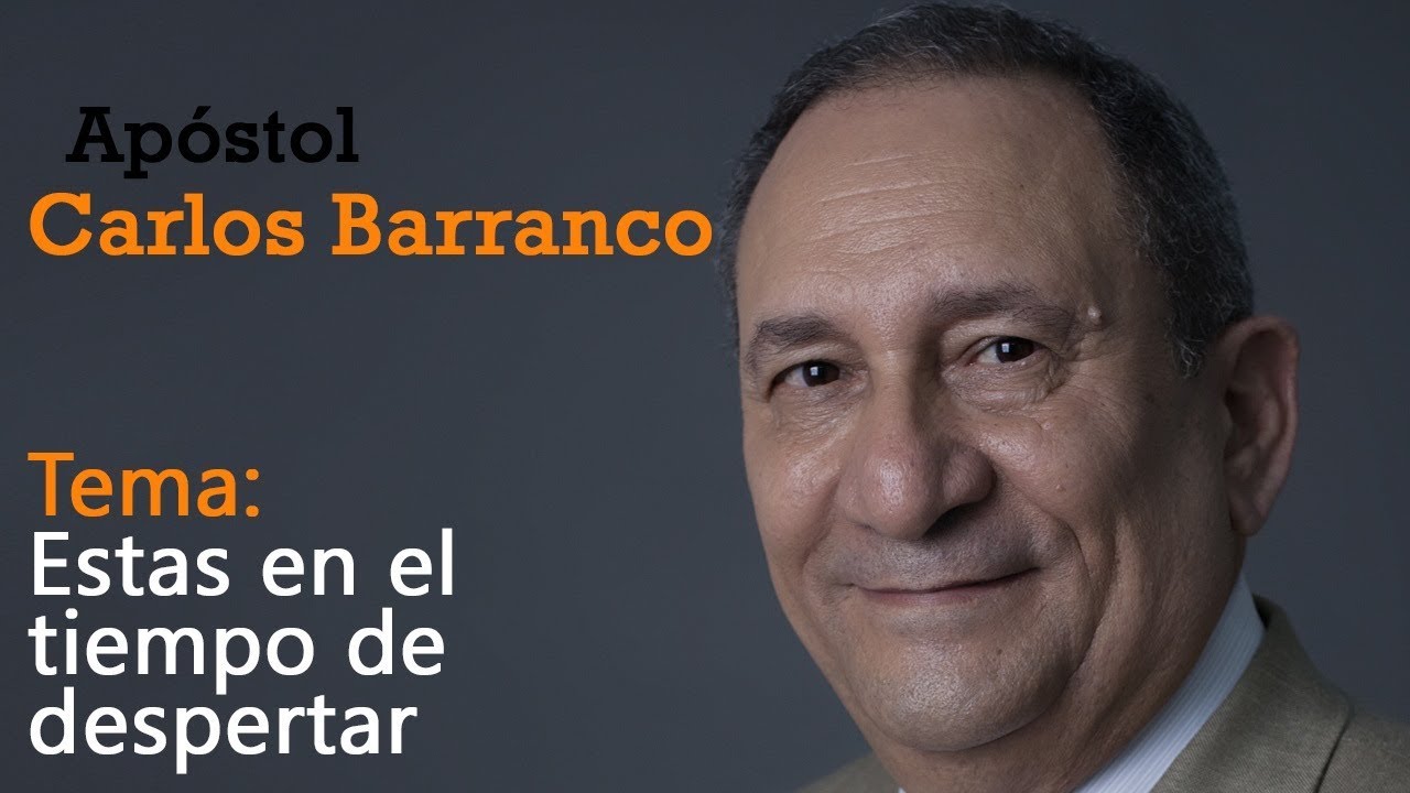 ESTAS EN EL TIEMPO DE DESPERTAR - APÓSTOL CARLOS BARRANCO  -  ANIVERSARIO 41