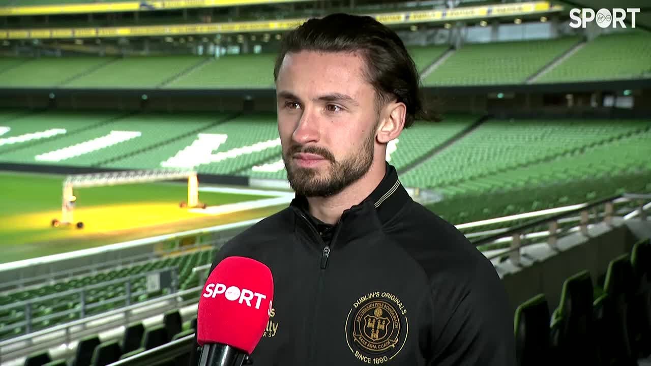 Connor Parsons ahead of Bohemians v Shamrock Rovers at the Aviva