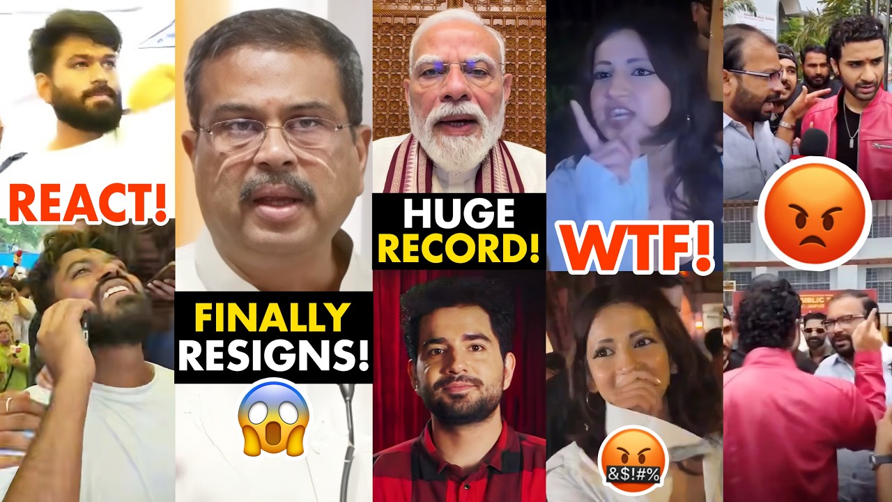 CJP WINS! Education Minister RESIGNS&hellip;😱, CJP Founder React, PM Modi Huge Record, Samay Raina Shame?