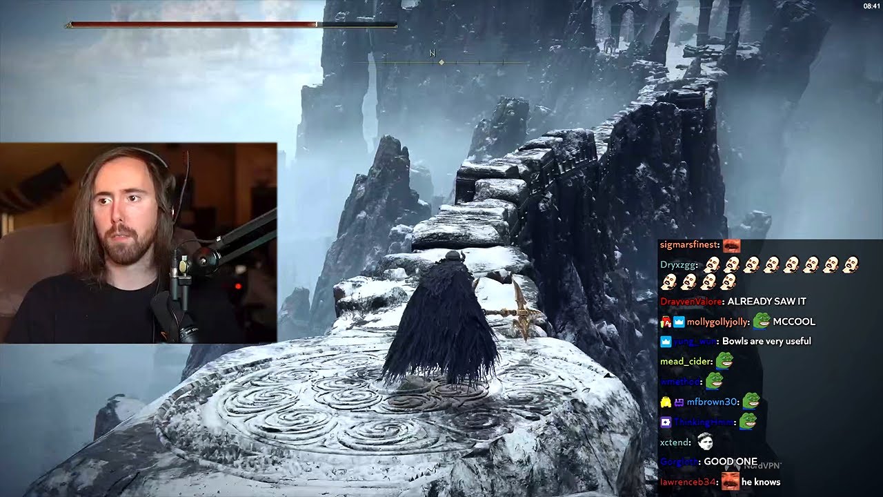 Asmongold ruins his Elden Ring playthrough