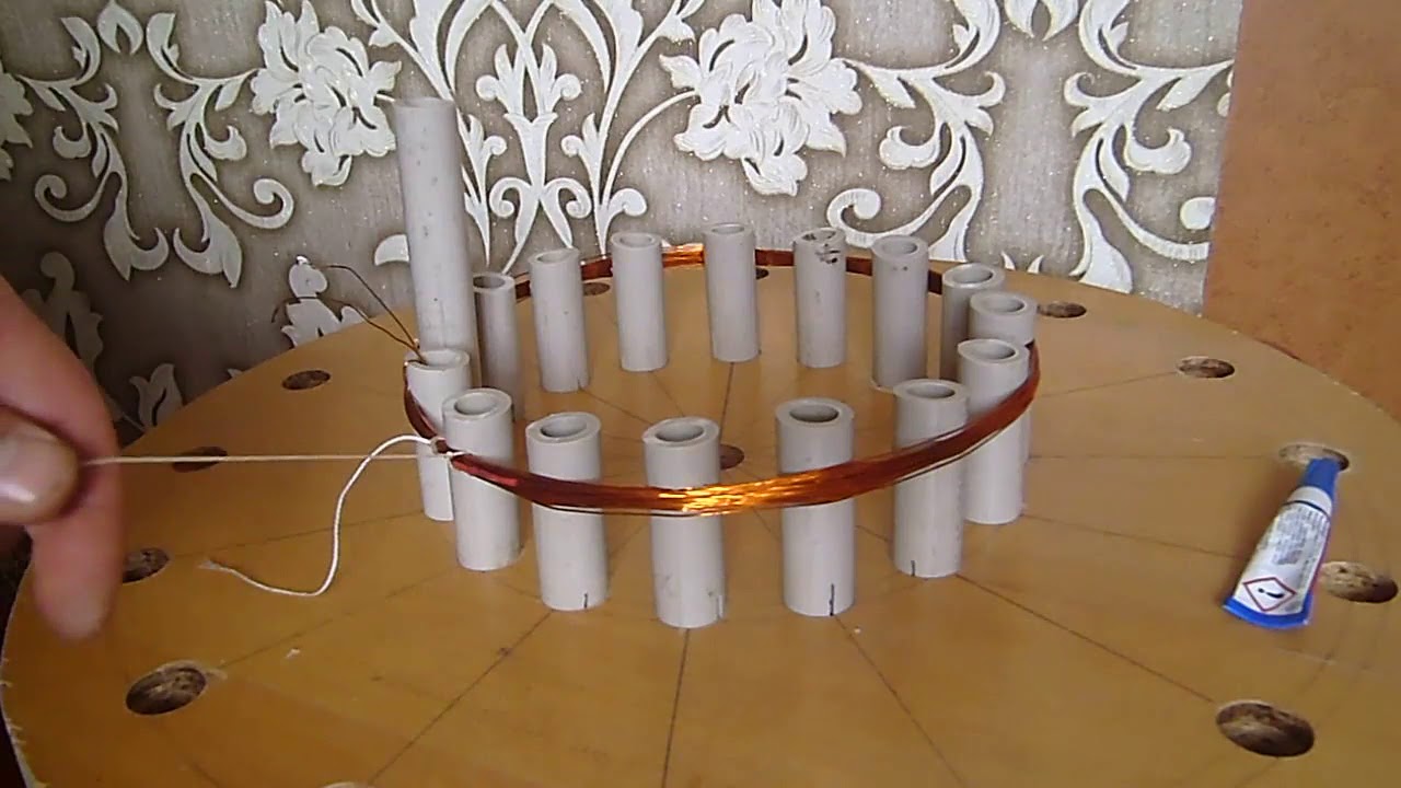 Намотка катушки для металоискателя ПИРАТ