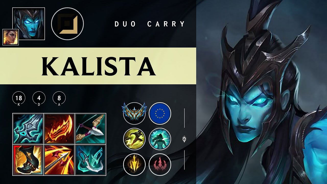 Kalista ADC vs Smolder - EUW Challenger Patch 25.24