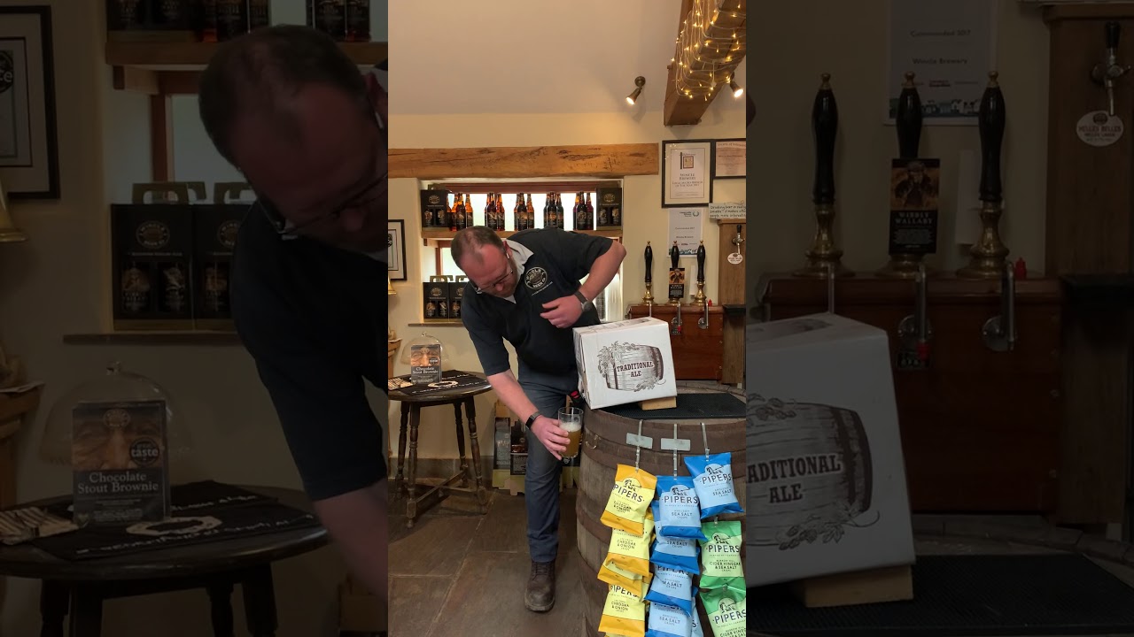 Real ale at home - Bag in box demonstration by Giles
