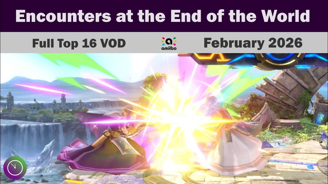 Encounters at the End of the World - SSBU amiibo Top 16