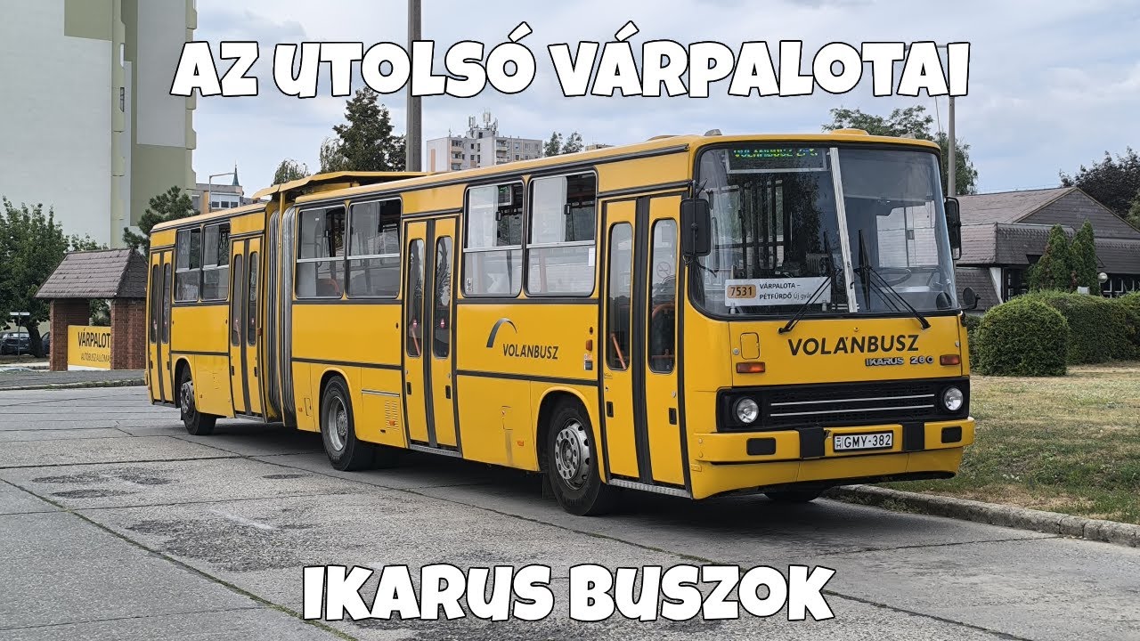 Az utolsó Várpalotai Ikarusok - Utazás a GMY-382-vel