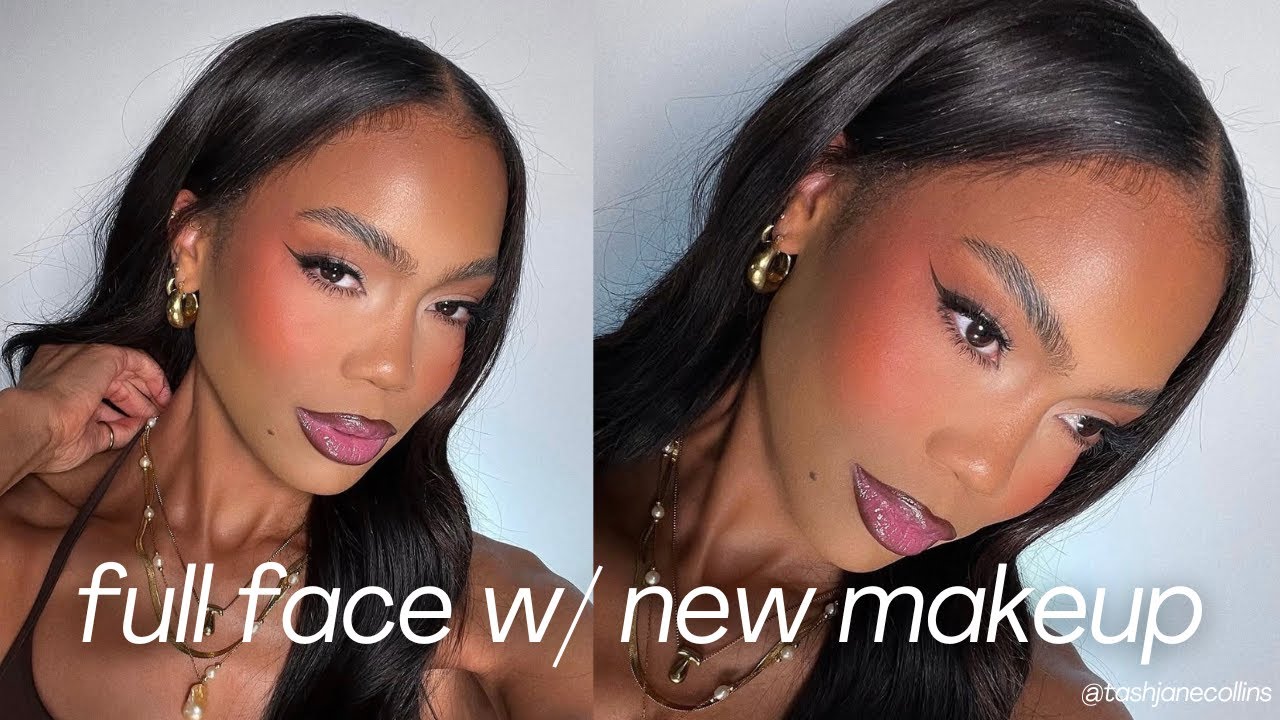 full face of some new makeup!