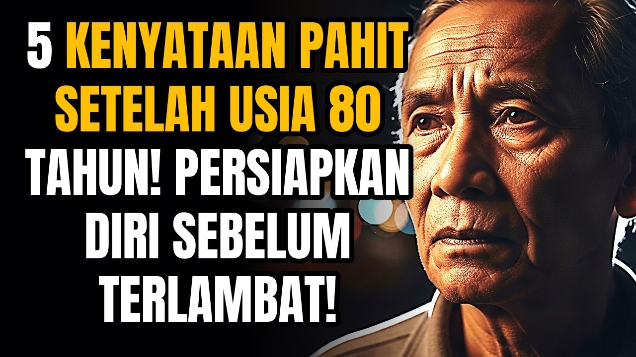 5 KENYATAAN TENTANG HIDUP SETELAH 80 TAHUN YANG TIDAK AKAN DIKATAKAN ORANG LAIN!