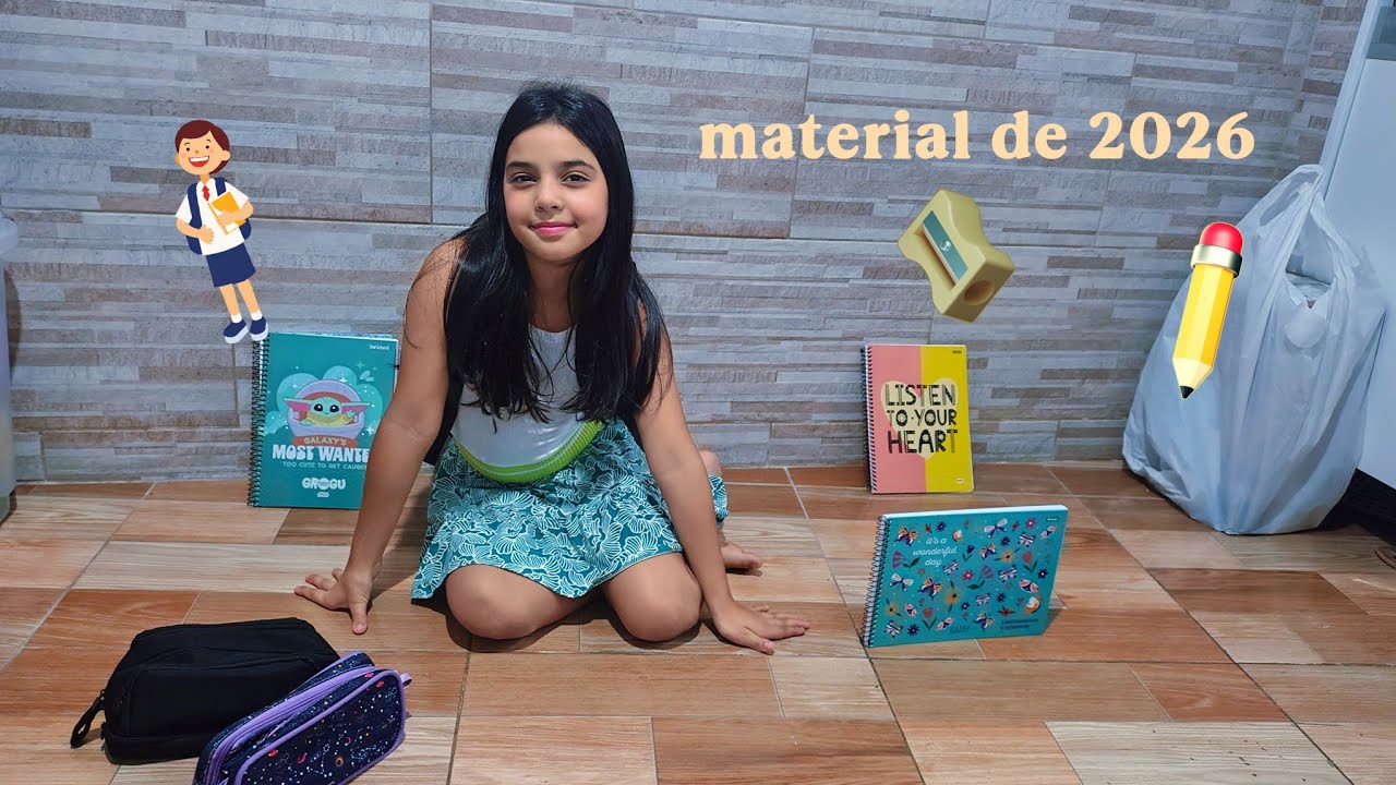 Meu material de 2026 !!!!!!!