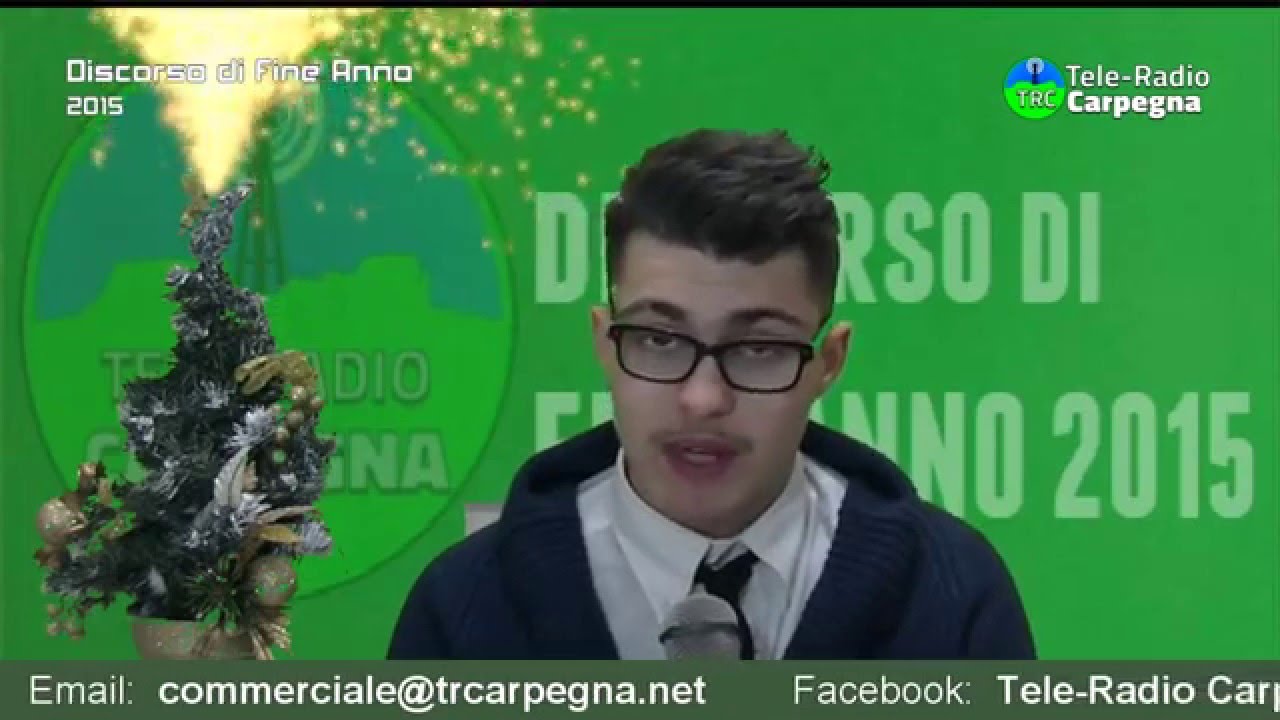 Tele-Radio Carpegna - Discorso di fine anno 2015