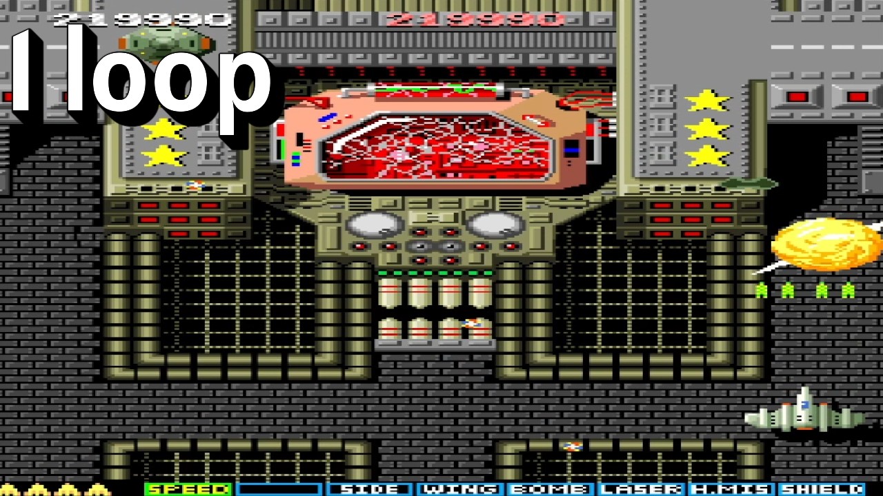 [Arcade] 슬랩 파이트(Alcon, スラップファイト) / 1 loop