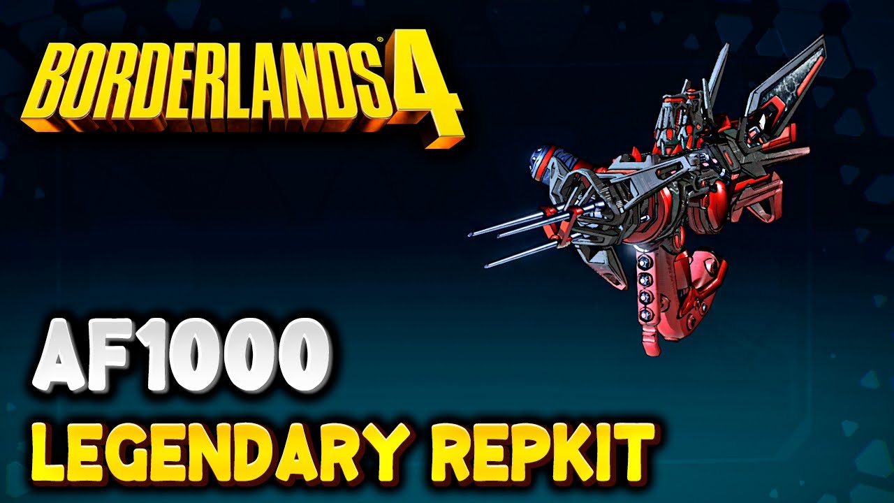 Borderlands 4 How to get AF1000 Legendary Repkit (Legendary Healing Equipment)